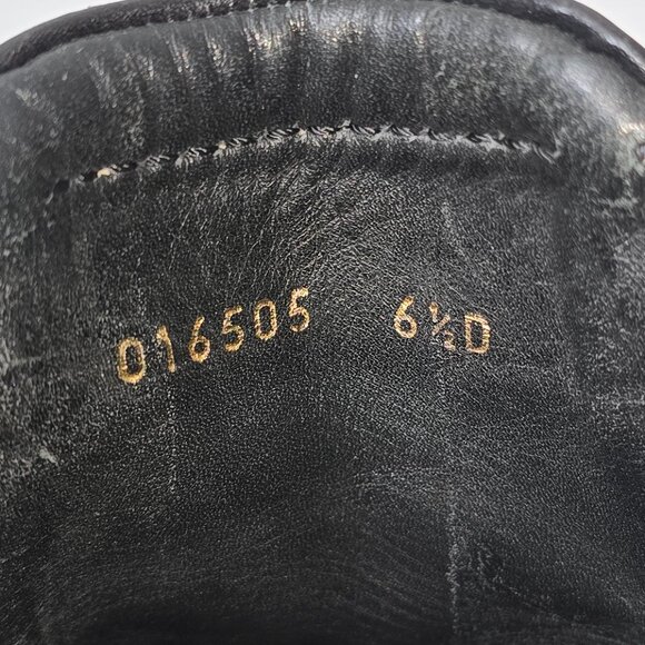 Gucci Vintage Black Italian Leather Pull On Chelsea Boots 6.5 UK Men's 7.5 D US - Picture 8 of 12